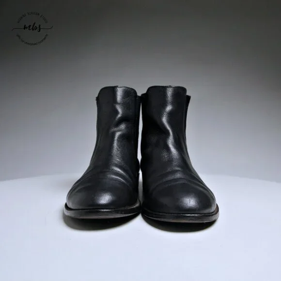 Madewell the Ainsley Leather Chelsea Boots